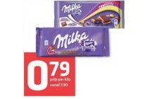 milka chocolade 87 100 gram