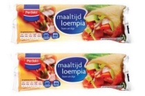 perfekt groente loempia en maaltijdloempia