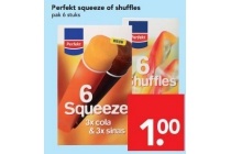 perfekt squeeze of shuffles