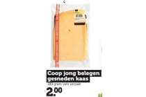 coop jong belegen gesneden kaas