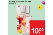 replay fragrance for her