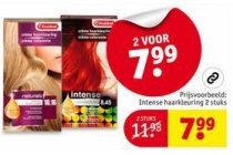 kruidvat creme en intense haarkleuring