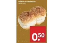 deen sesambollen