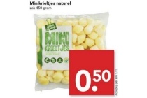 minikrieltjes naturel