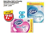 edet ultra soft of family comfort toiletpapier