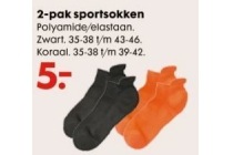 2 pak sportsokken