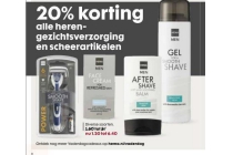 herengezichtsverzorging en scheerartikelen