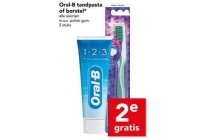 oral b tandpasta of borstel