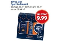 nivea men sport cadeauset