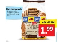 mini stroopwafels