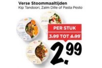 verse stoommaaltijden