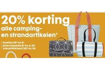 alle camping en strandartikelen