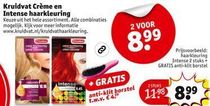 kruidvat creme en intense haarkleuring