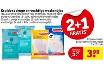 kruidvat droge en vochtige washandjes