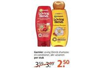 garnier loving blends shampoo en conditioner