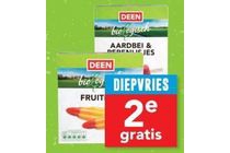 deen biologisch waterijs fruitpijl of aardbei en perenijsjes