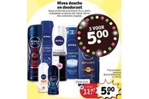 nivea douche en deodorant