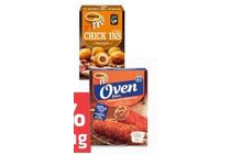 mora oven snacks of chick ins