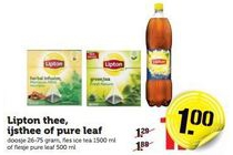 lipton thee ijsthee of pure leaf