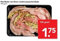 het beste van deen rundercarpacciorollade