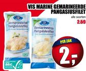 vis marine gemarineerde pangasiusfilet