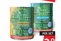 john west tonijnstukken