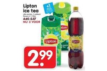 alle soorten lipton ice tea