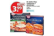 dr oetker pizza traditionale of pizzaburger