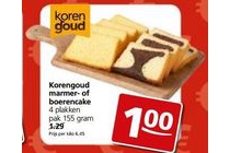 korengoud marmer of boerencake