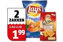 lay s flat chips of ovenzoutjes