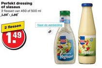 perfekt dressing of slasaus