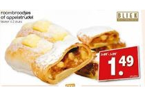roombroodjes of appelstrudel