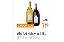 alle ah huiswijn 1 liter