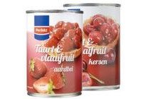 perfekt taart en vlaaifruit