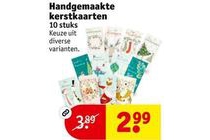 handgemaakte kerstkaarten