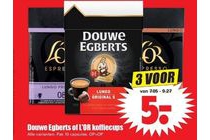 douwe egberts of l or koffiecups