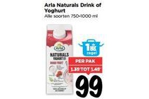 arla naturals drink of yoghurt