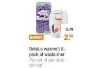 bolsius waxmelt 8 pack of waxburner