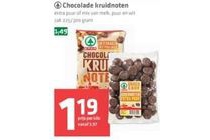 chocolade kruidnoten spar