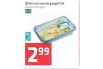 gemarineerde pangafilet