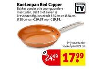 koekenpan red copper