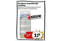 kruidvat stapeldoosje voeding