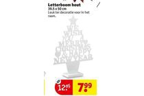 letterboom hout
