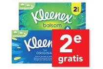 kleenex tissues 3 pack of balsam tissues 2 pack