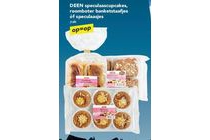 deen speculaascupcakes roomboter banketstaafjes of speculaasjes