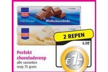 perfekt chocoladereep