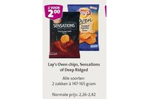 lay s oven chips sensations of deep ridged