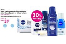 nivea body gezichtsverzorging reiniging after shave balsem en scheerschuim