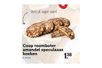 coop roomboter amandel speculaas koeken