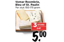 vomar roombrie bleu of st paulin